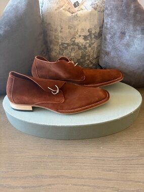 Kenneth Cole New York Rust Chukka Boots